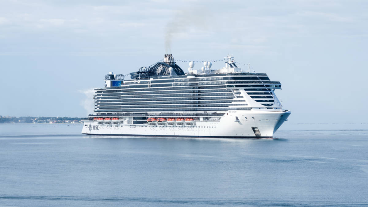 MSC Seaside Cruise Ship in Europe