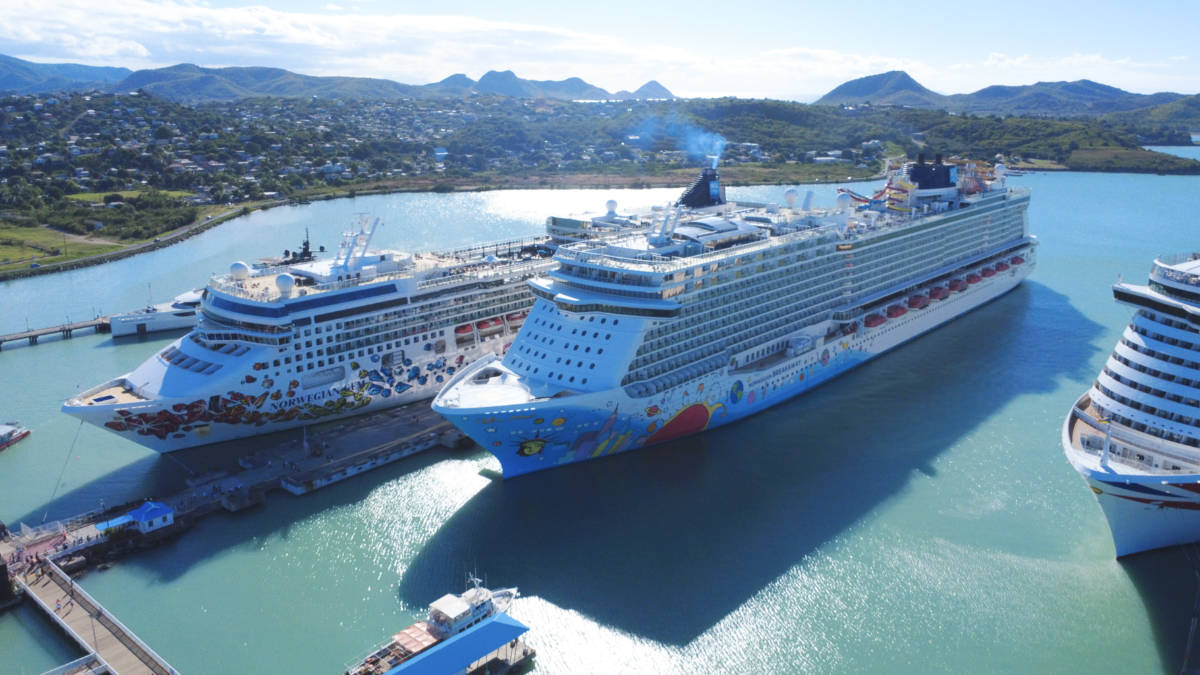 Cruise Ships Docked in Antigua