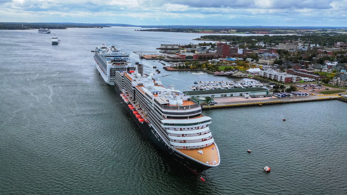 Cruise Ships Docked in Canada