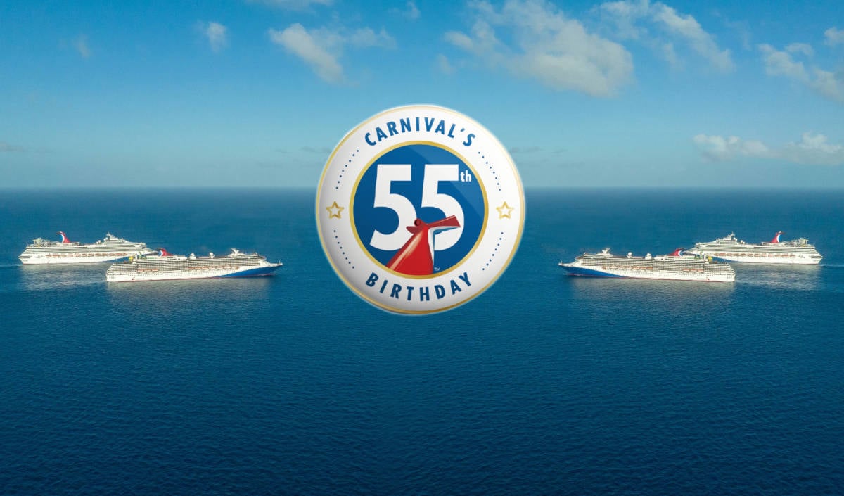 Carnival Cruise Line 55th Birthday Meetups