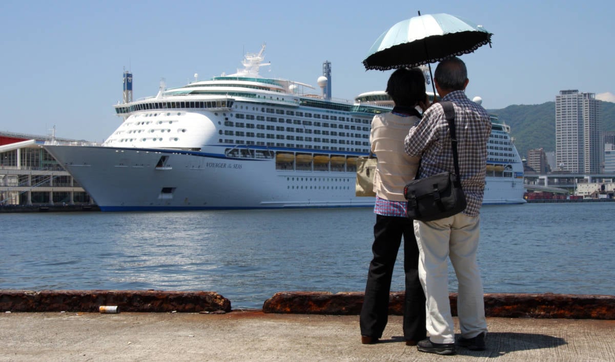 Royal Caribbean Couple on a Cruise
