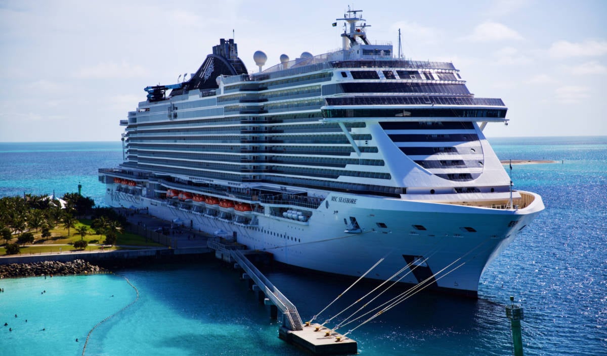 MSC Seashore Cruise Ship