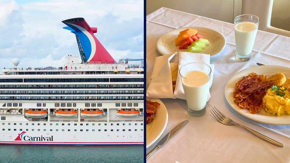 Carnival Cruise Milk