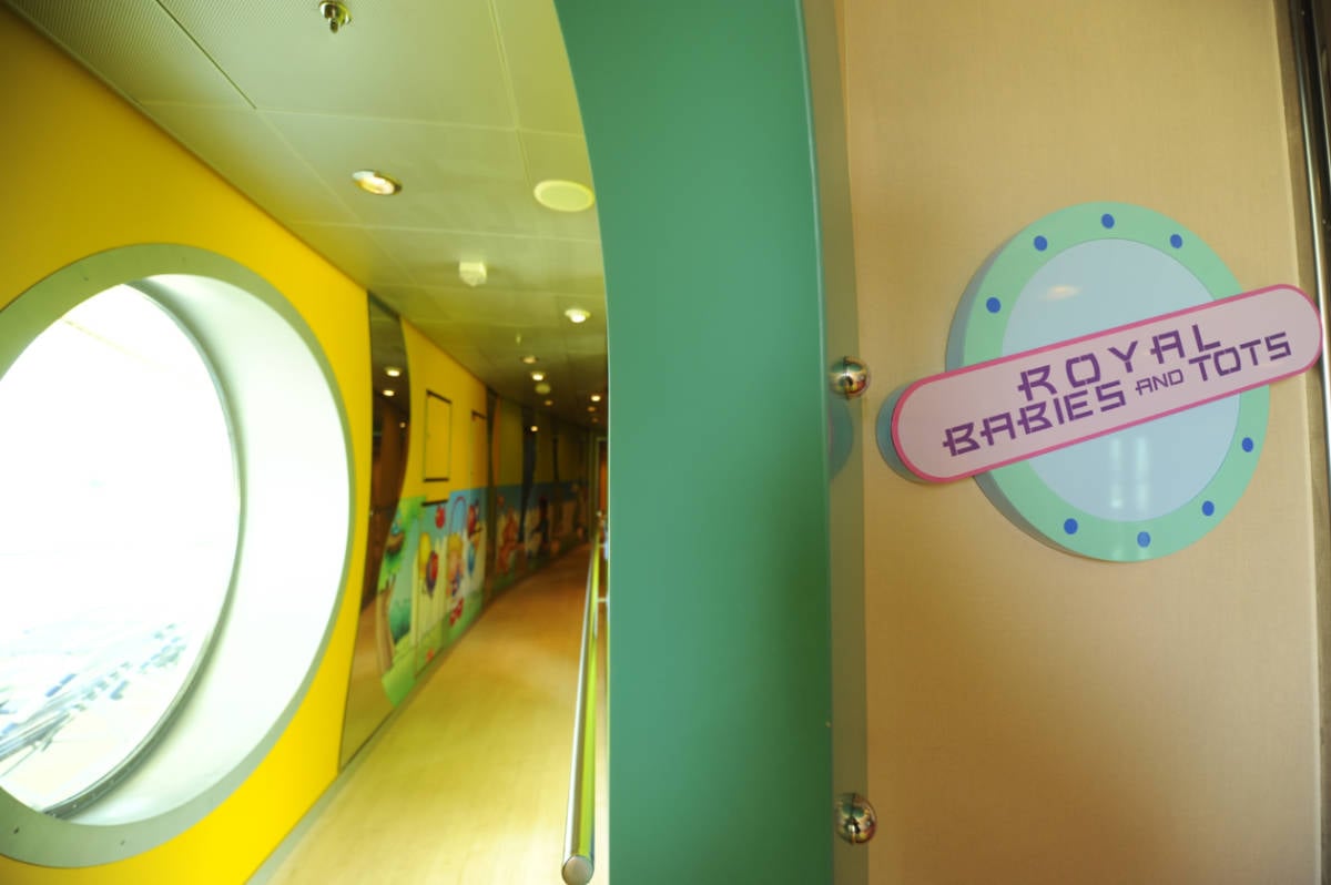 Royal Babies & Tots Nursery Entrance on Mariner of the Seas
