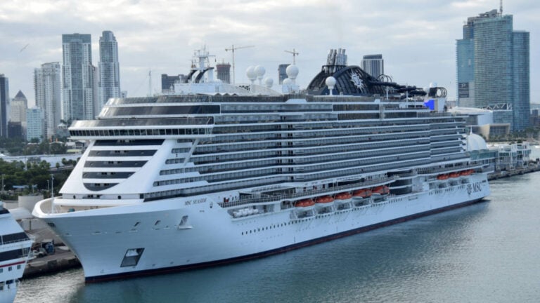 MSC Cruises Ship to Set Sail Late Due to Terminal Construction