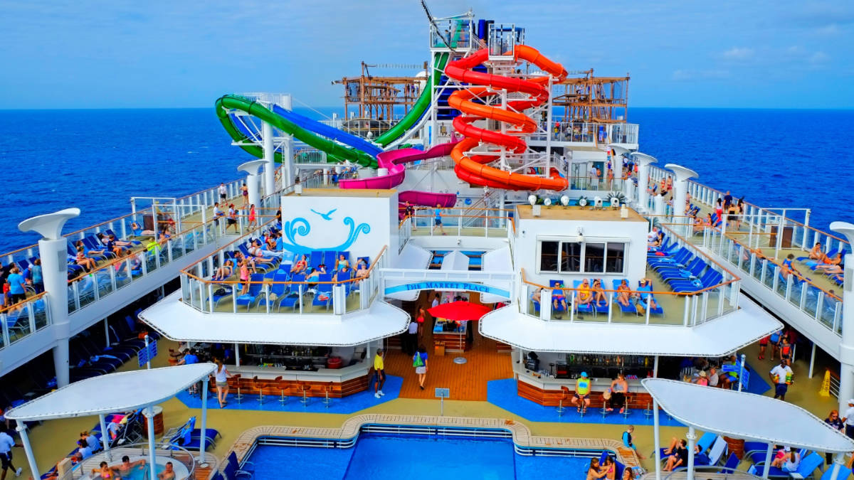 Norwegian Cruise Line Open Deck