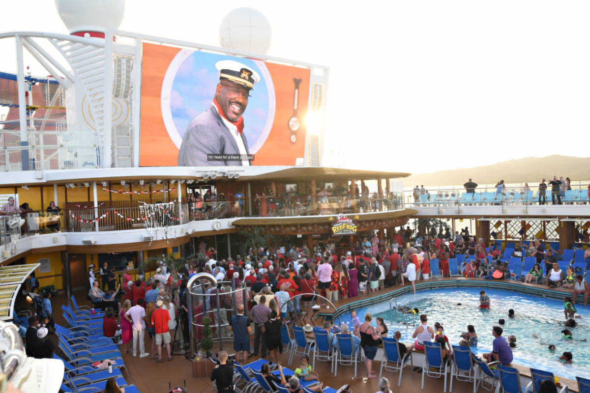 Vow Renewal on Carnival Mardi Gras