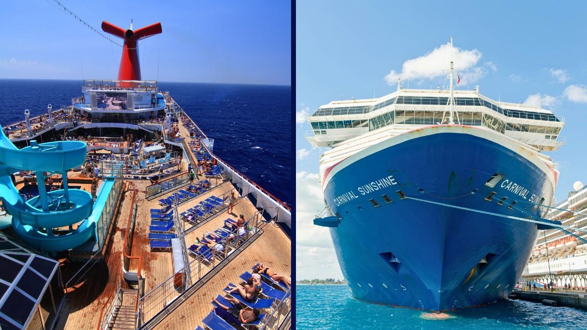Carnival Sunshine Bow and Deck