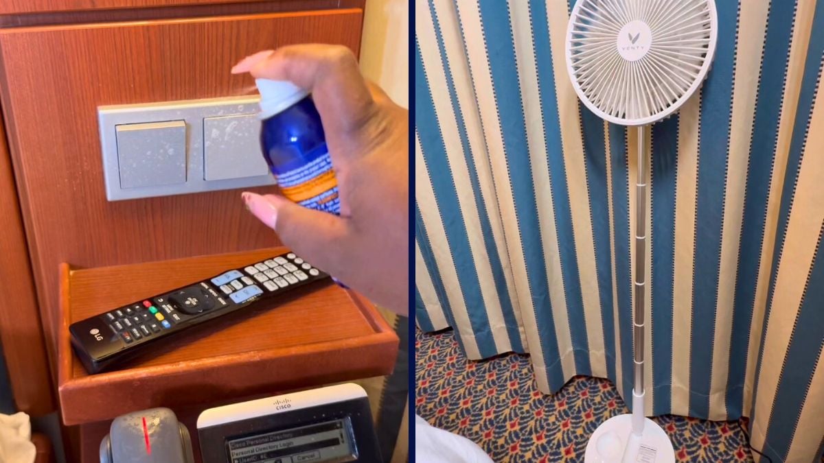 Cruise Passenger Personalizes Cabin