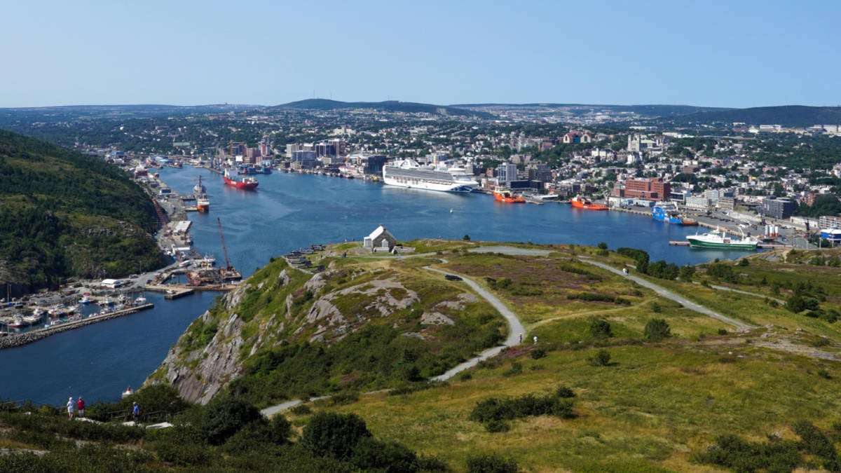 St Johns Harbor Newfoundland