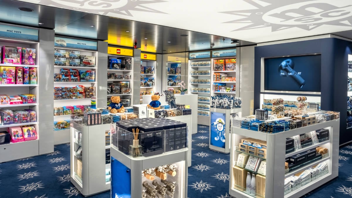 Logo Shop on MSC World America