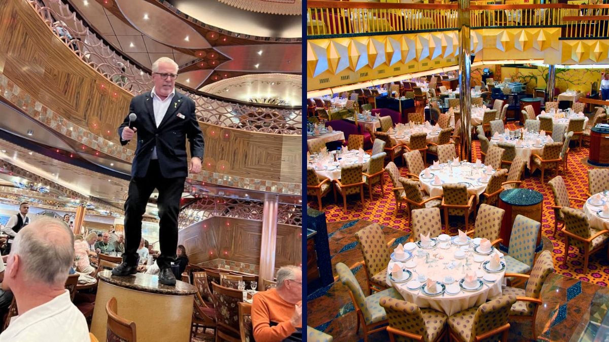 Carnival Cruise Line Dining Show