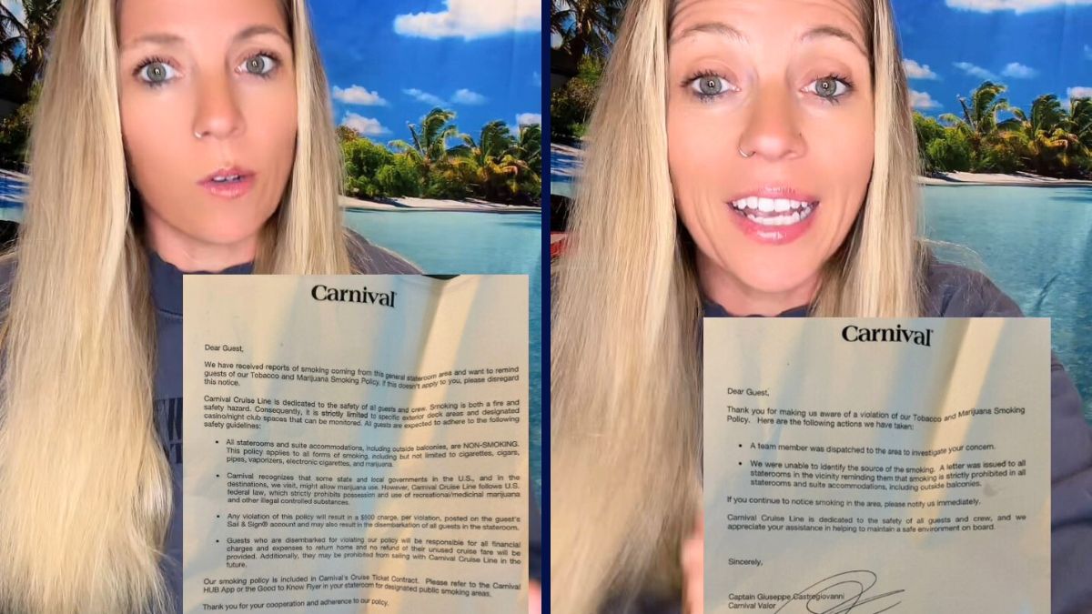 Carnival Valor Letters