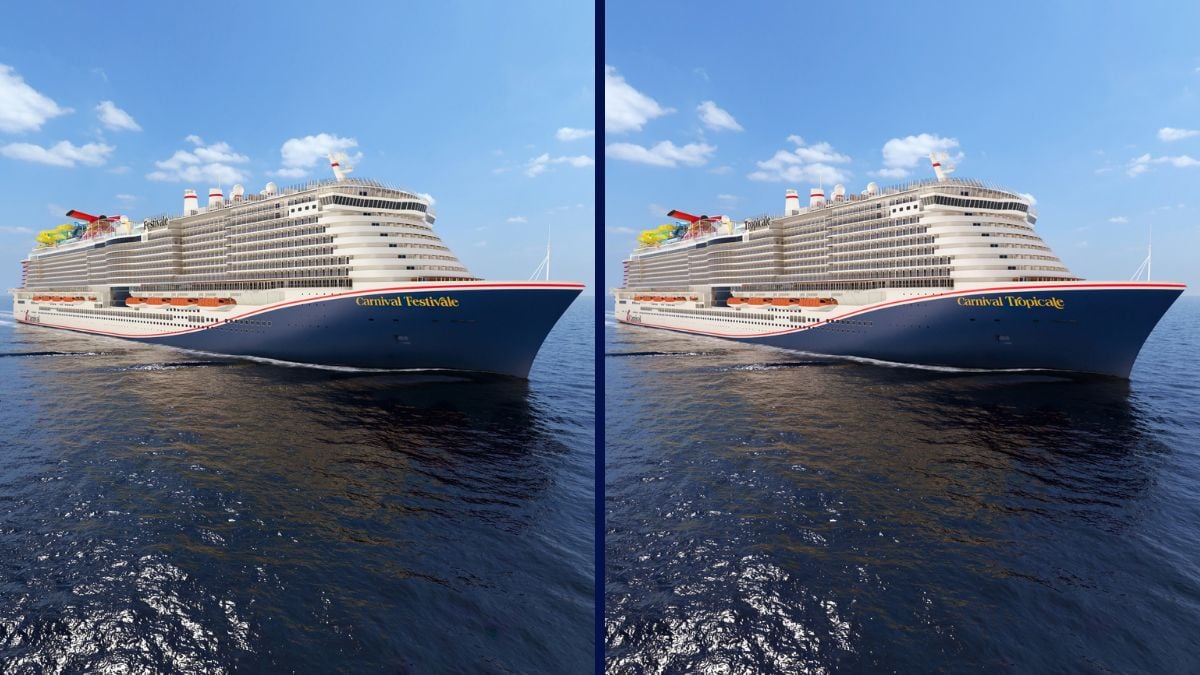 Carnival Festivale and Carnival Tropicale