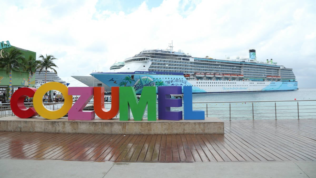 Cruise Ships in Cozumel, Mexico