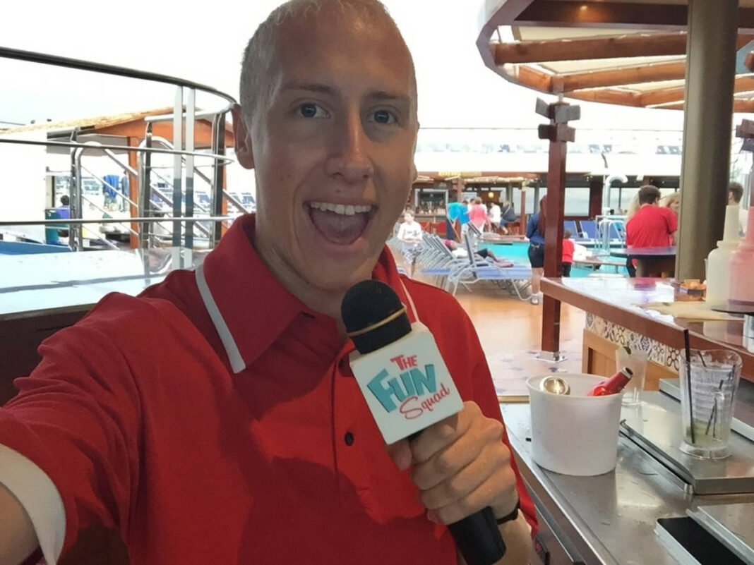 Jake Funston The Final Fun - Carnival Cruise Director Announces Retirement