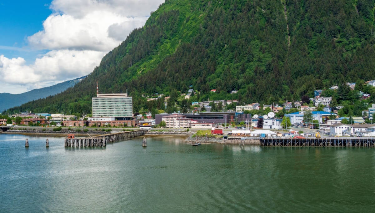 Juneau Dock, Downtown