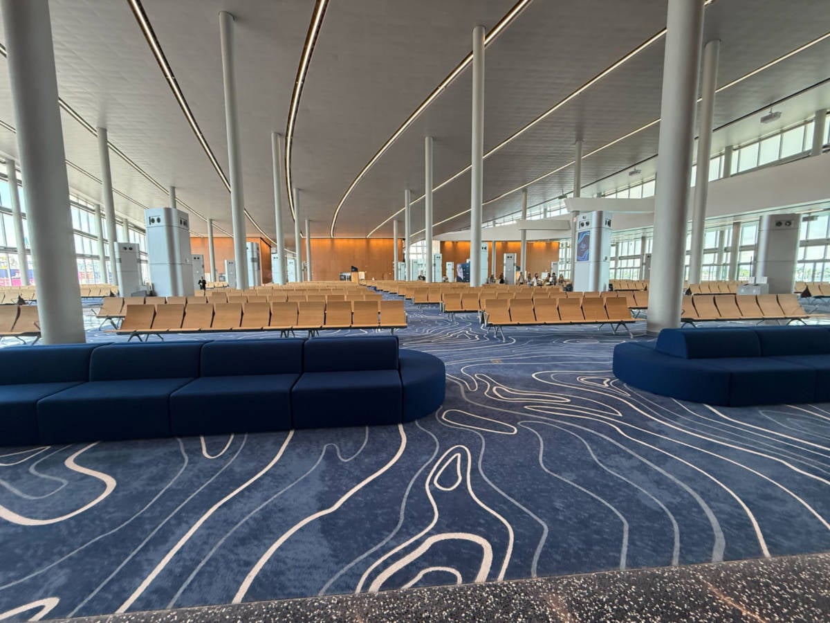 Seating Area at MSC Miami Terminal