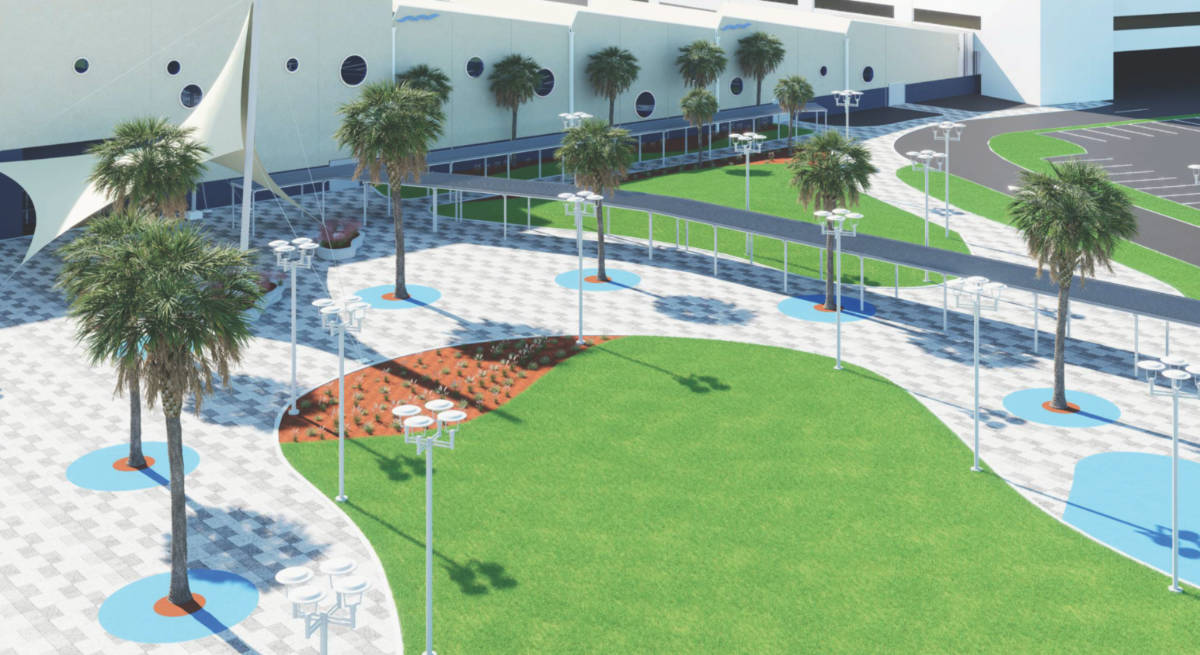 Port Canaveral Cruise Terminal 1 Rendering