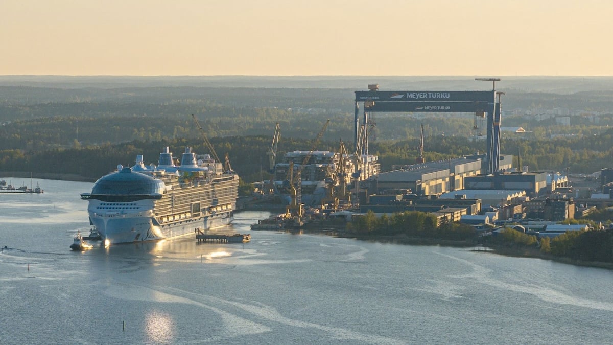 Sea trials for Star of the Seas