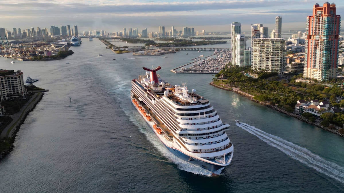 Carnival Magic Departing Miami