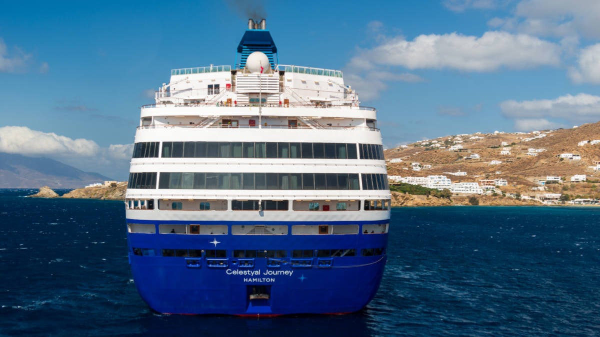 Celestyal Journey Ship in Greece