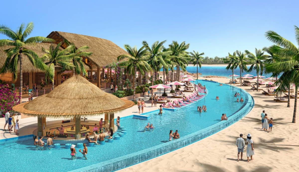 Costa Beach Club on Royal Caribbean’s Perfect Day Mexico