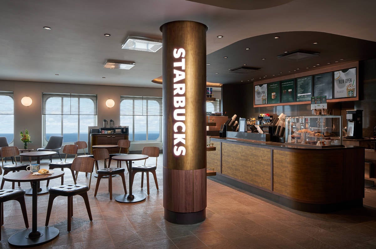 Starbucks on Pride of America