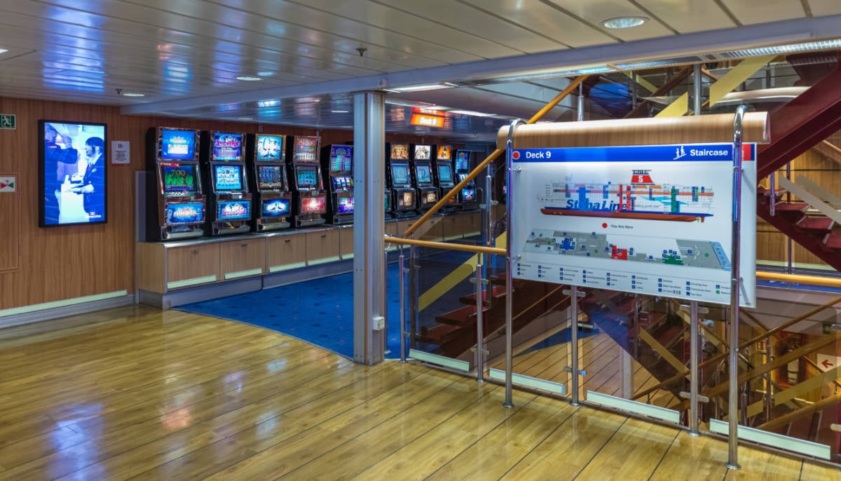 Interior of Stena Line Ferry