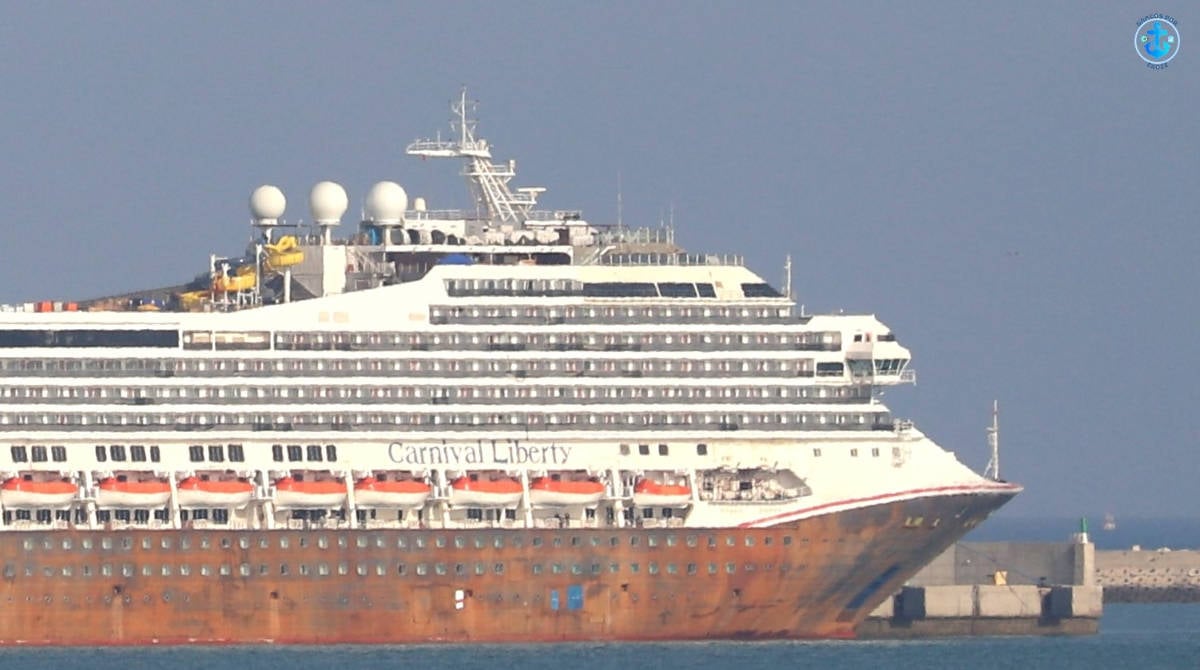 Carnival Liberty Heading to Marseille Dry Dock