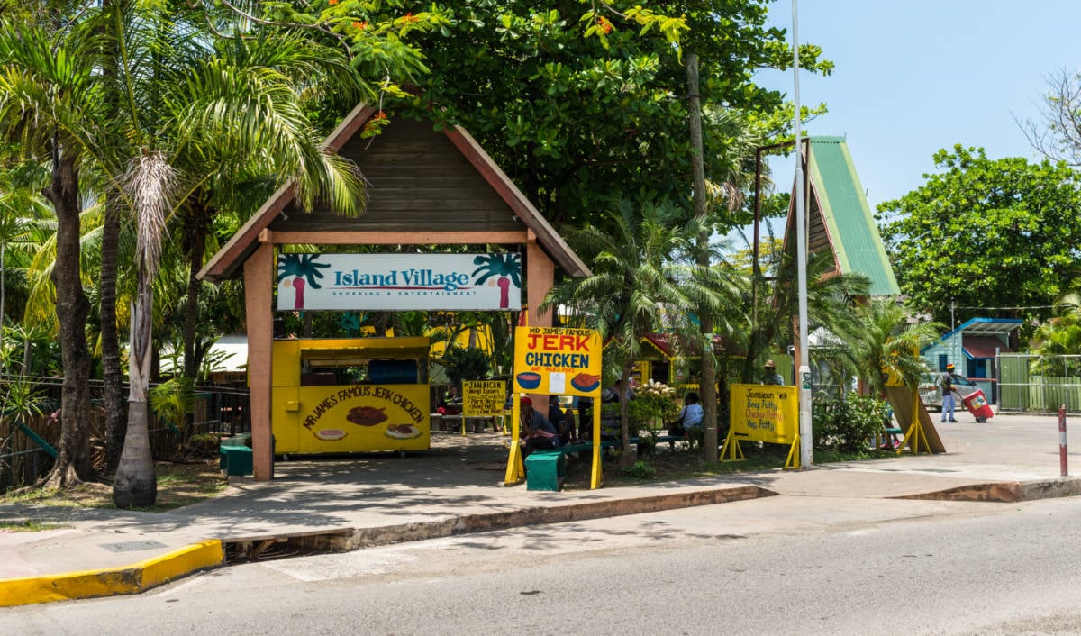 Island Village Shopping Area