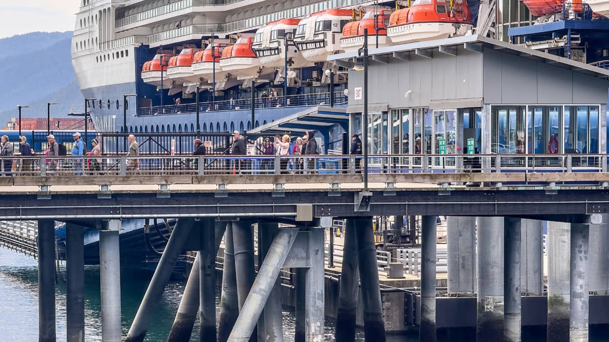 Cruise Passengers in Juneau, Alaska