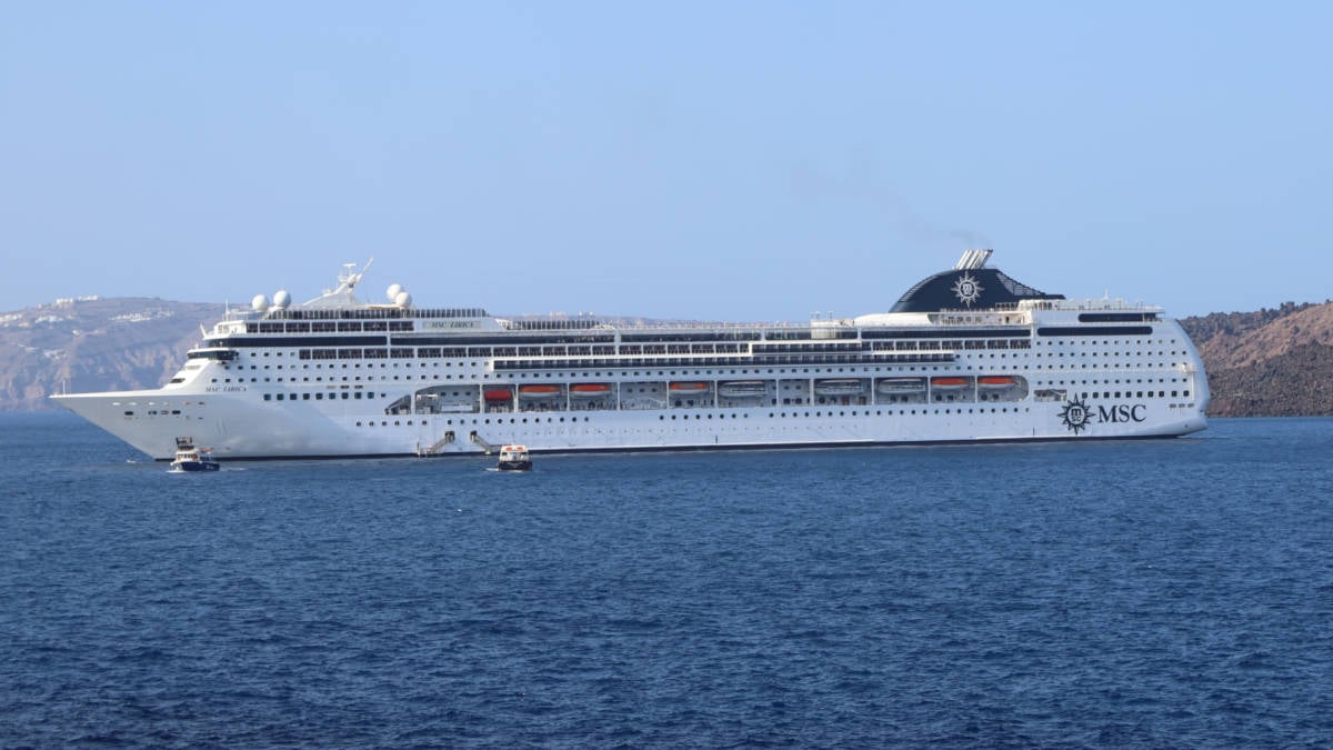 MSC Lirica Cruise Ship