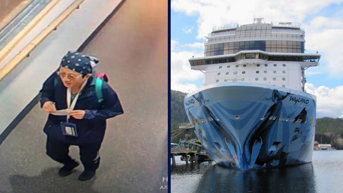 Norwegian Bliss Cruise Passenger Hiker