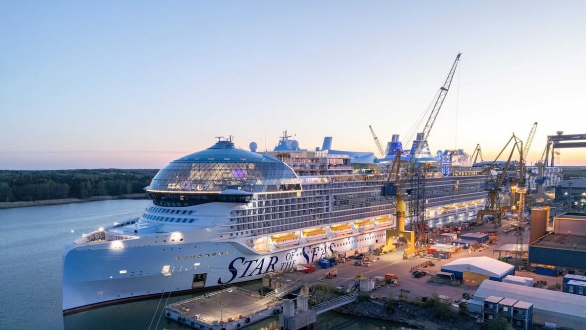 Star of the Seas at Meyer Turku shipyard