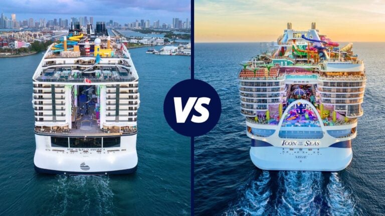 MSC World America vs Icon of the Seas: A Giant Comparison!