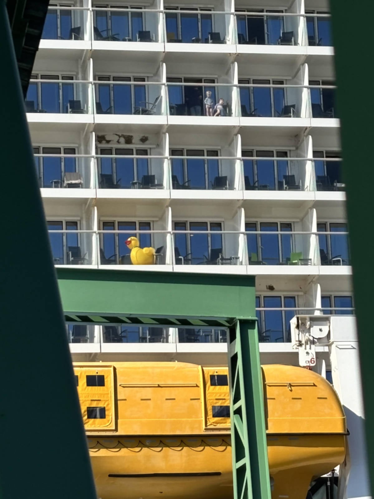 Giant Cruise Duck on Quantum of the Seas