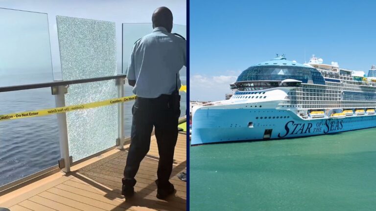 Glass Panel Shatters Suddenly Onboard Royal Caribbean’s Star of the Seas