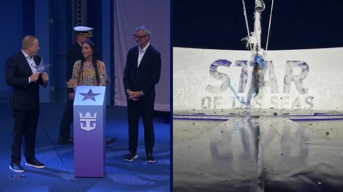 Star of the Seas Naming Ceremony