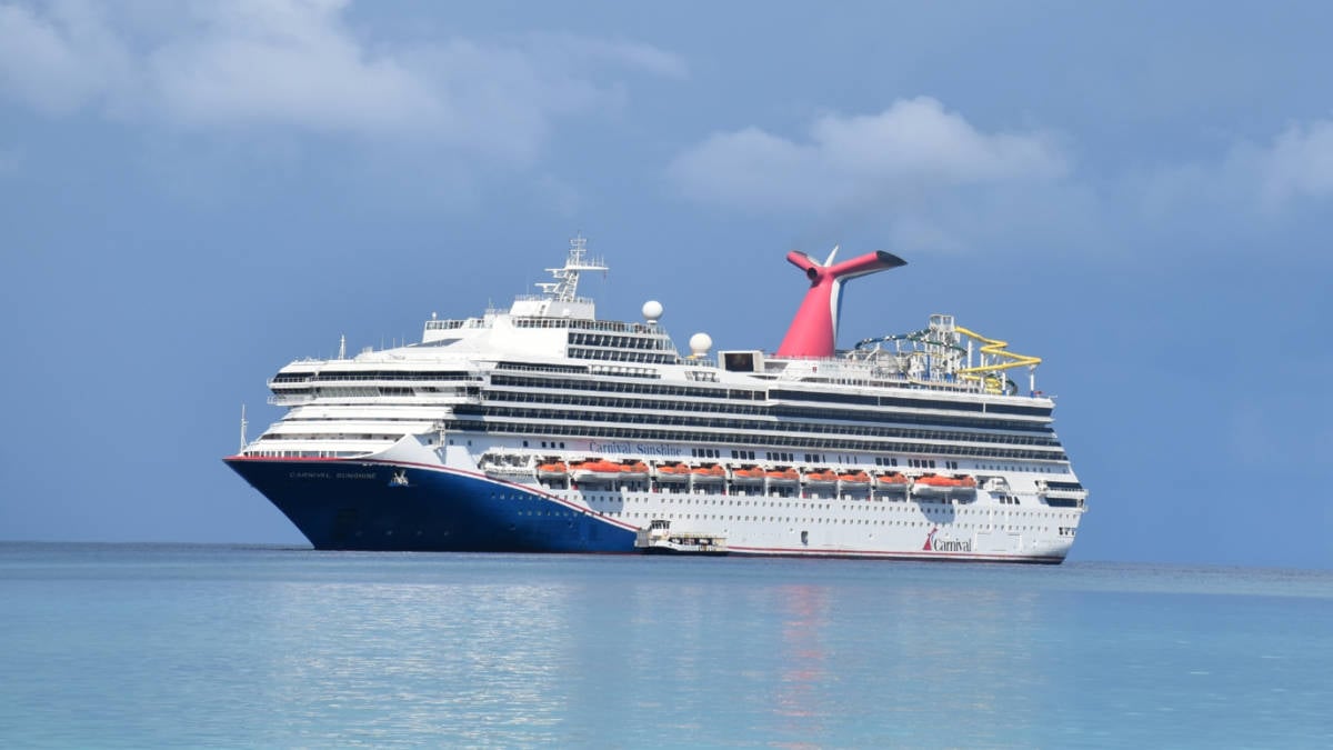 Carnival Sunshine Cruise Ship