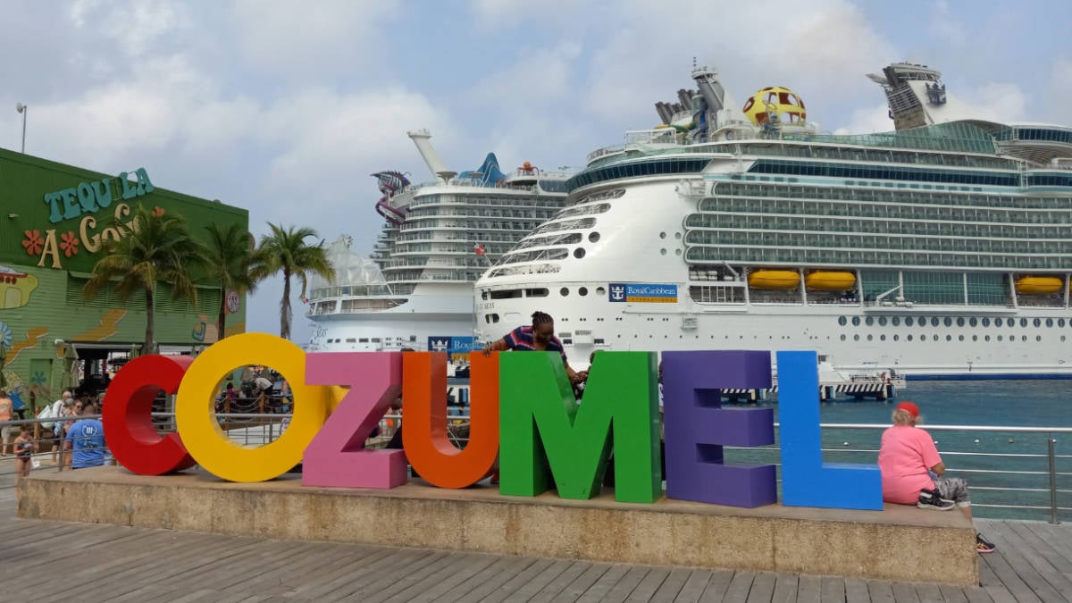 Royal Caribbean Ships in Cozumel, Mexico