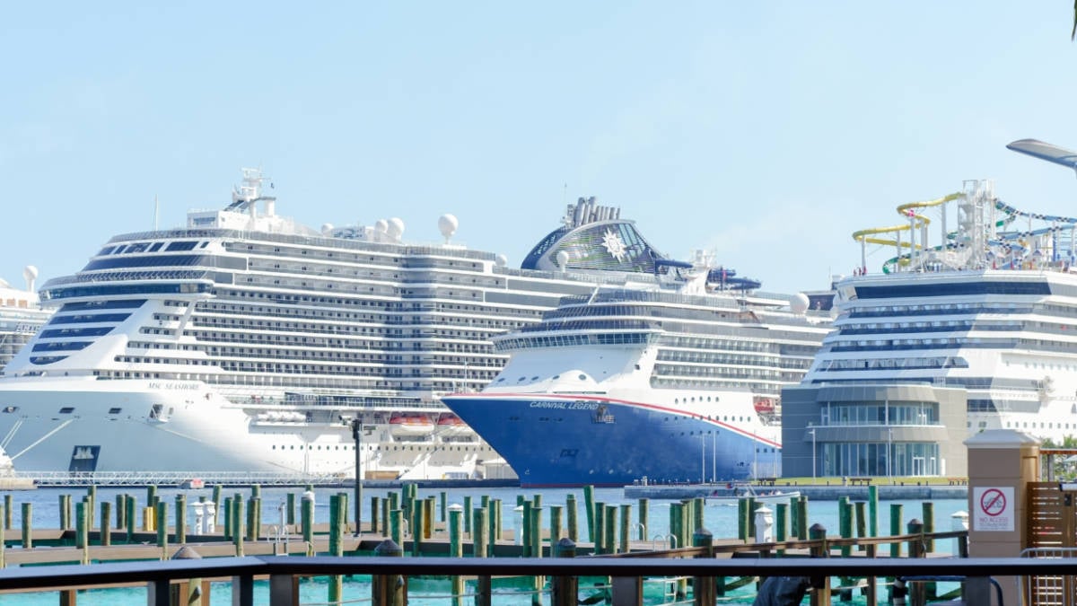 Cruise Ships in the Bahamas