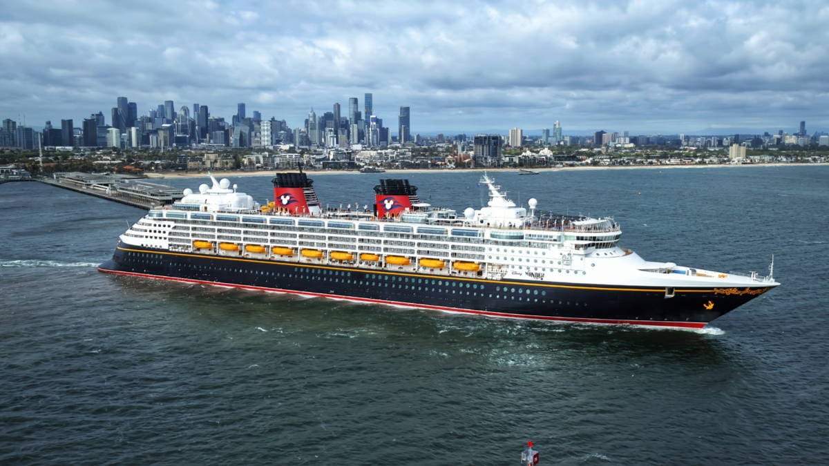 Disney Wonder in Australia
