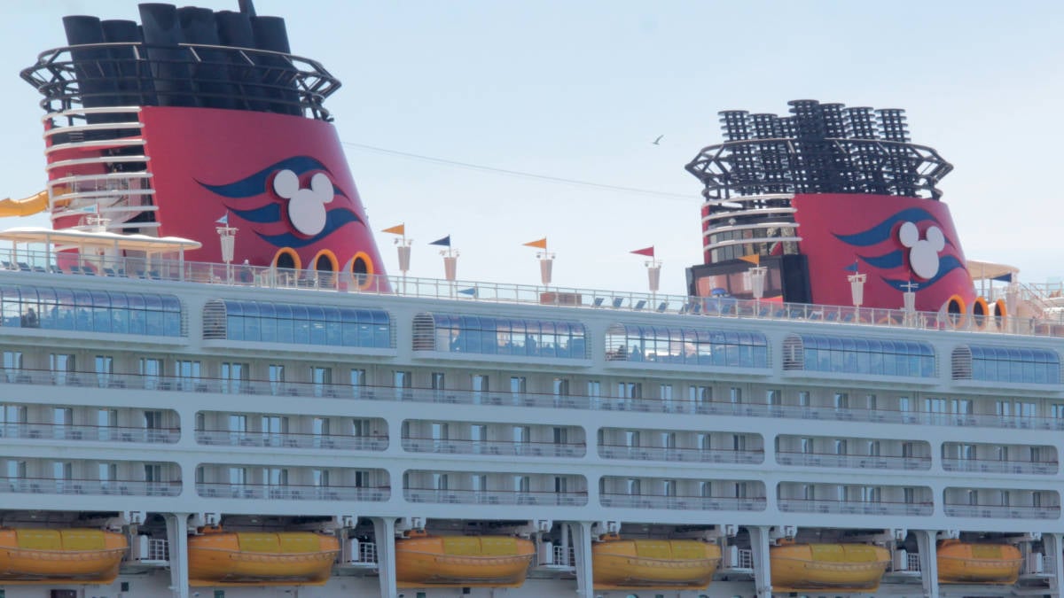 Disney Cruise Ship in California
