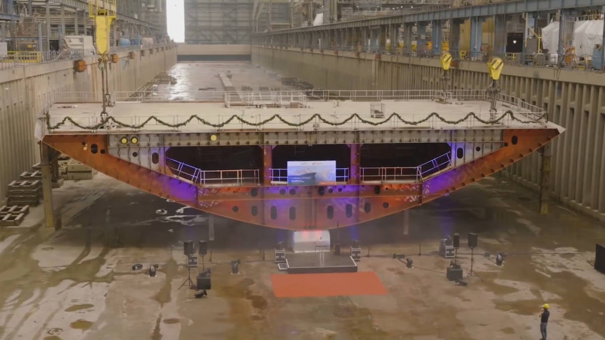 Carnival Festivale Keel Laying