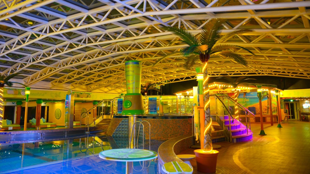 Deck of Margaritaville at Sea Cruise Ship