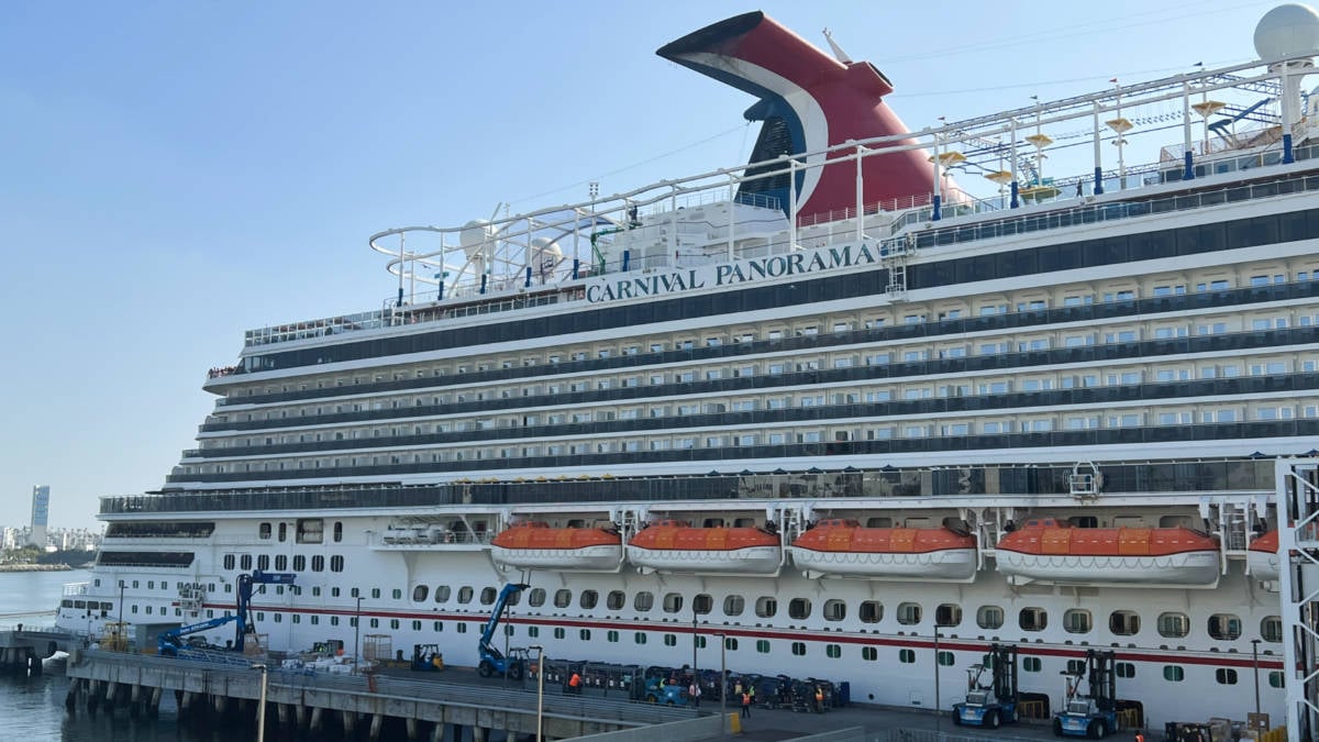 Carnival Panorama in Long Beach
