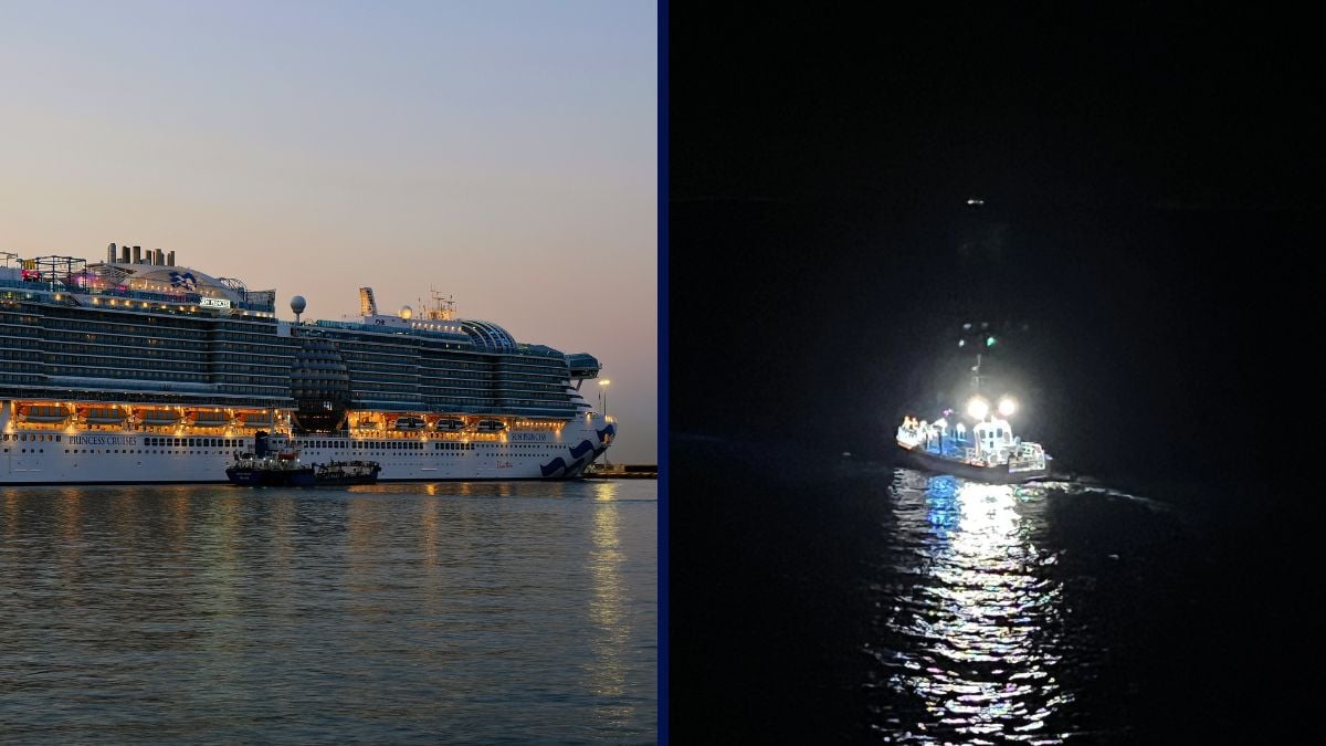 Sun Princess Overboard