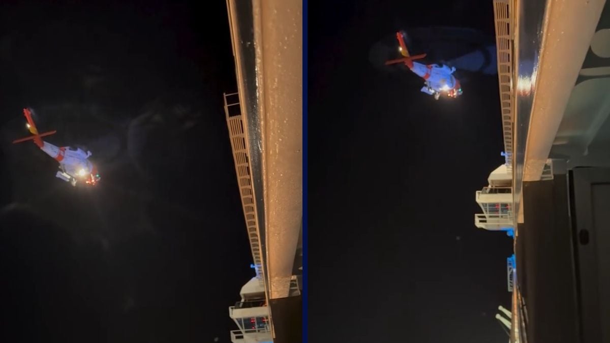 Carnival Sunshine Airlift