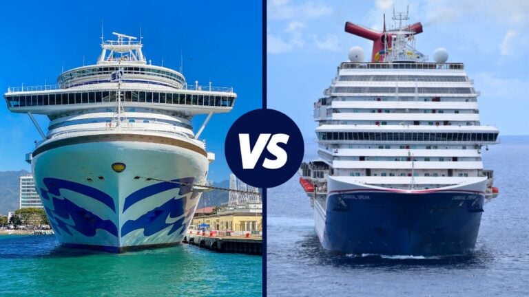 I’ve Sailed on Princess and Carnival Cruise Ships: How Do They Compare?
